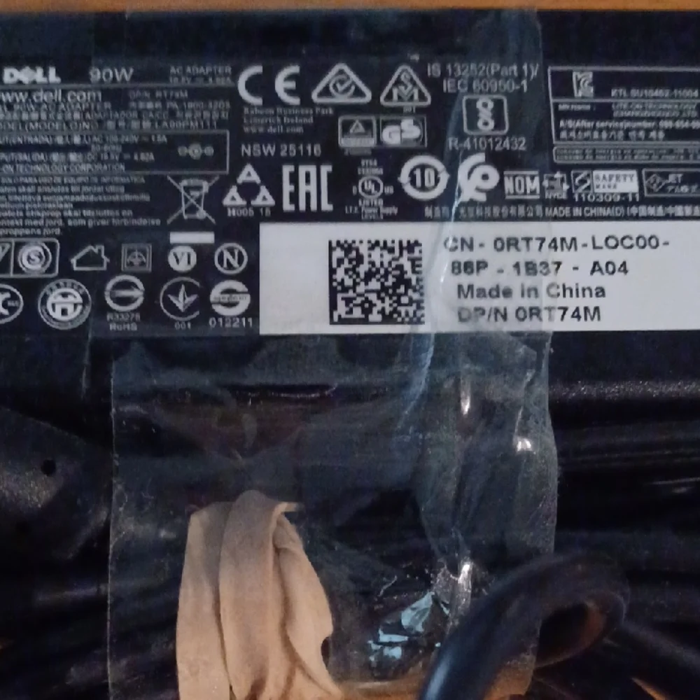 Dell 90W Laptop Charger